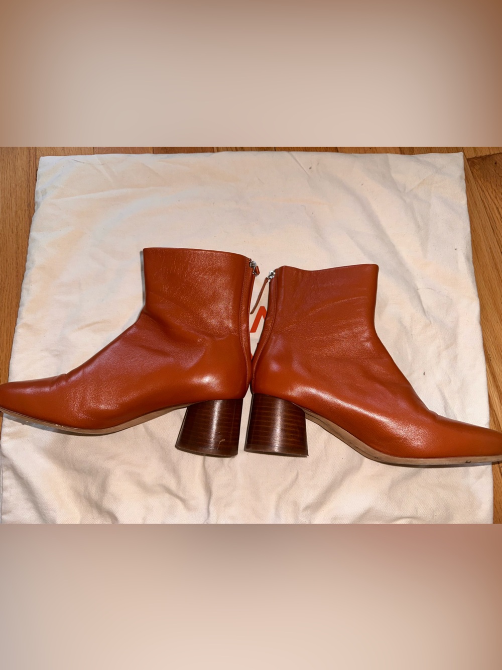 Mansur Gavriel Leather Glove Boot - Picture 10 of 11